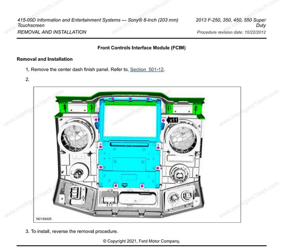 2013 Ford F250 F350 F450 SYNC2 TO SYNC3 Upgrade (How to)