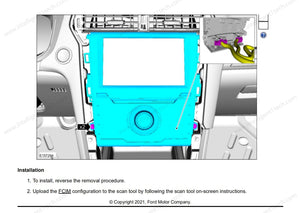 2016 Ford Fusion SYNC3 Upgrade