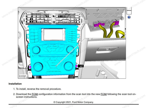 2015 Ford Fusion SYNC2 to SYNC3 Upgrade