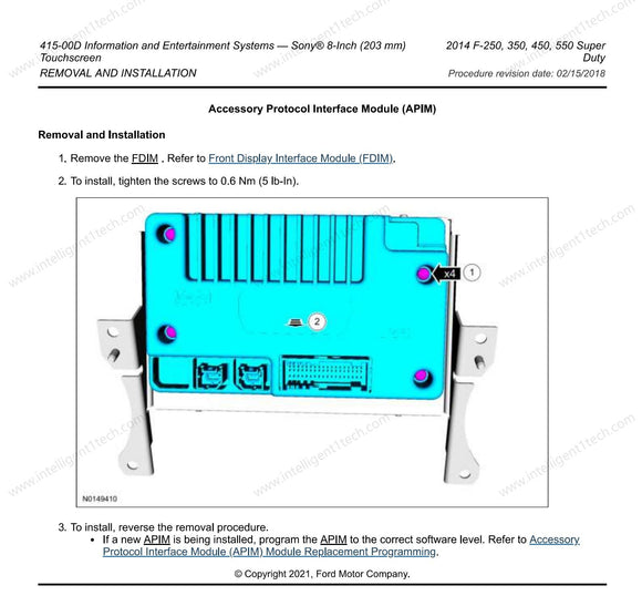 2014 Ford F250 F350 F450 F550 SYNC2 TO SYNC3 Upgrade (How to)