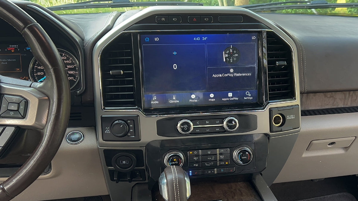 2018–2022 Ford Expedition 12-inch SYNC 3 touchscreen upgrade