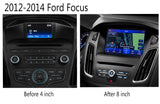 2012 2013 2014  FORD Focus 4' SYNC1 TO 8' SYNC3 UPGRADE CONVERSION CARPLAY