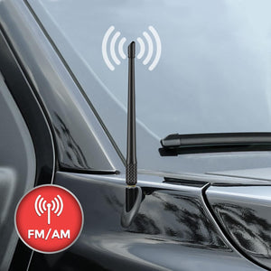 7" Short Antenna Replacement with Ford F150 Raptor Super Duty Bronco 2009-2024 Jeep JK&JL Ram Silverado GMC