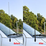 7" Short Antenna Replacement with Ford F150 Raptor Super Duty Bronco 2009-2024 Jeep JK&JL Ram Silverado GMC