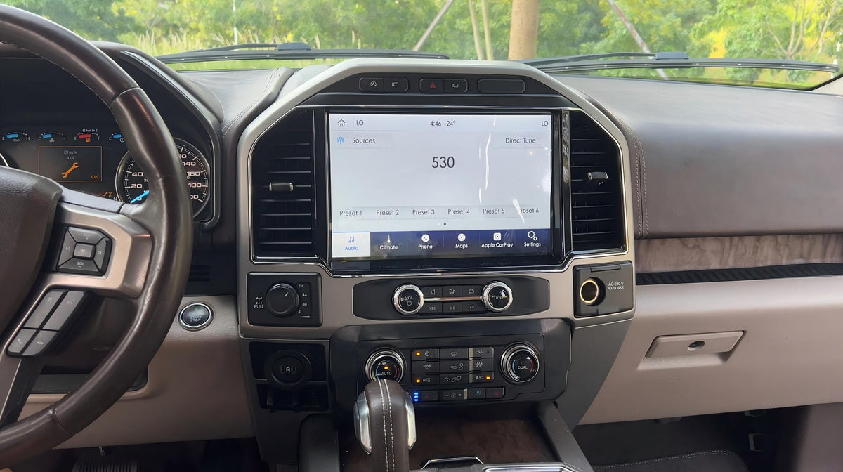 2018–2022 Ford Expedition 12-inch SYNC 3 touchscreen upgrade