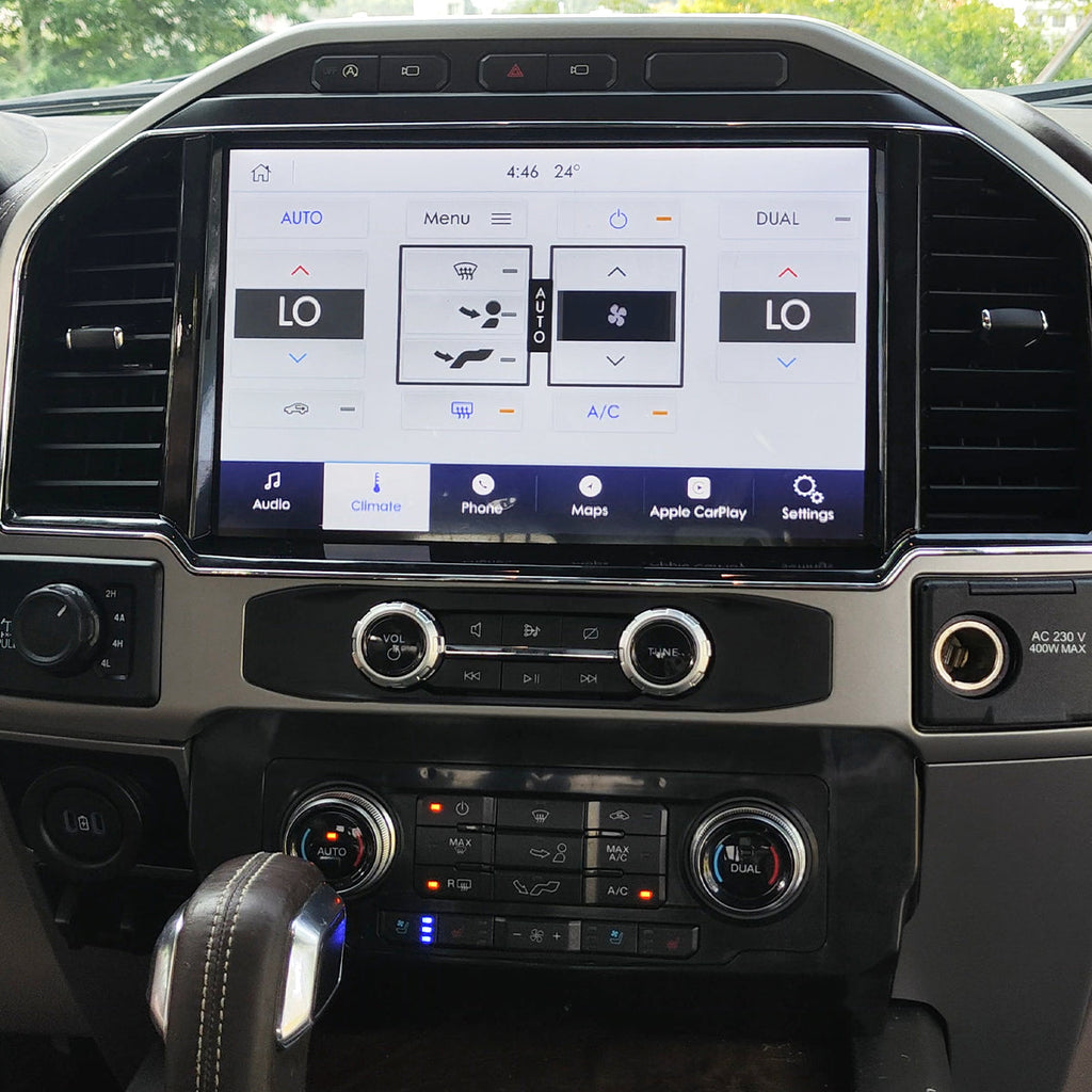 2015–2020 Ford F-150 12-inch SYNC 3 touchscreen upgrade