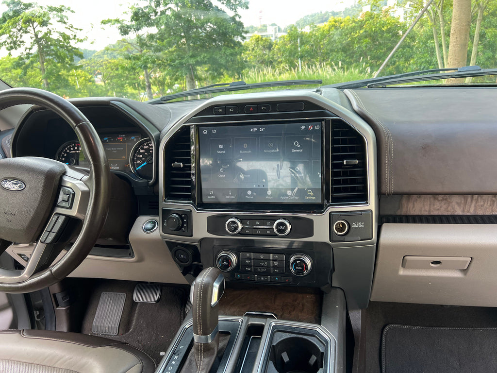 2015–2020 Ford F-150 12-inch SYNC 3 touchscreen upgrade